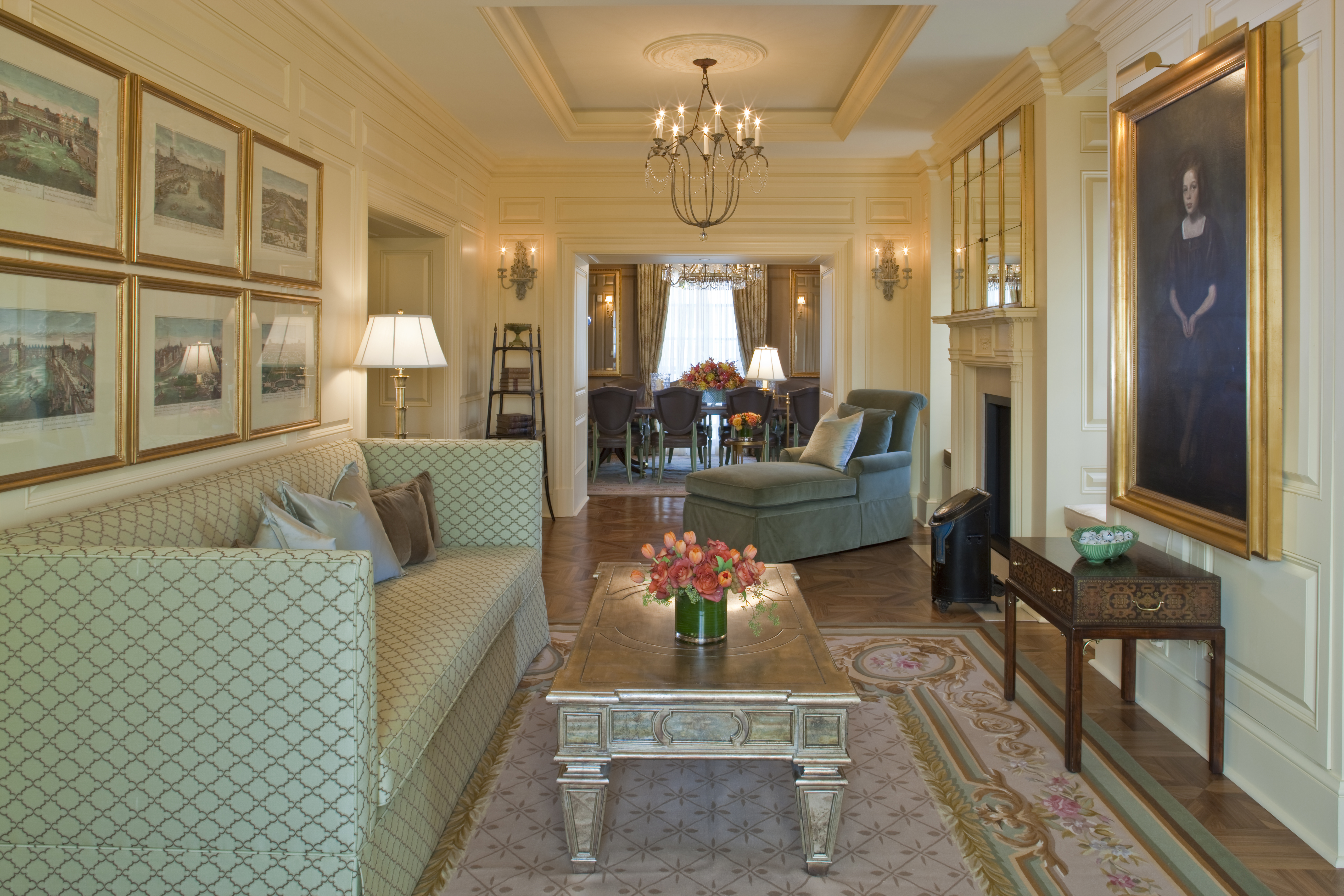 Extraordinary attention to detail conveys the sense of staying in a private residence.